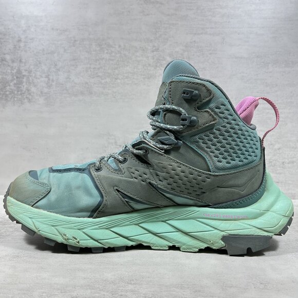 Hoka One One Anacapa Mid GTX Gore-tex Trail Hiking Boots - Women's Size 8 - Picture 5 of 9